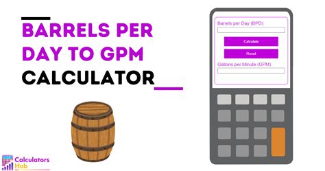 GPM to Barrels Per Day: A Comprehensive Guide