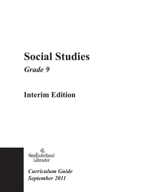 GRADE 9 SOCIAL STUDIES BC PATHWAYS Ebook Doc
