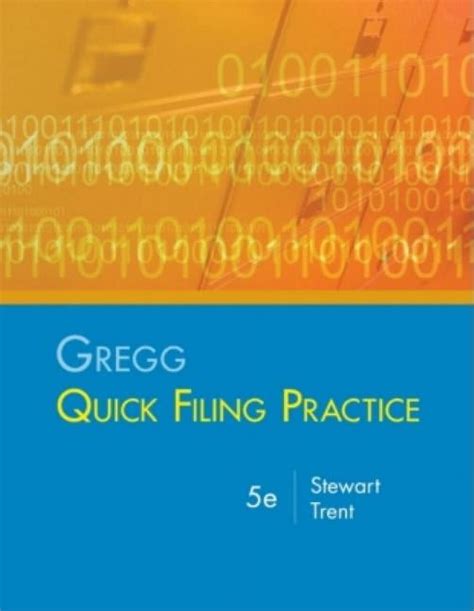 GREGG QUICK FILING PRACTICE ANSWERS Ebook Doc