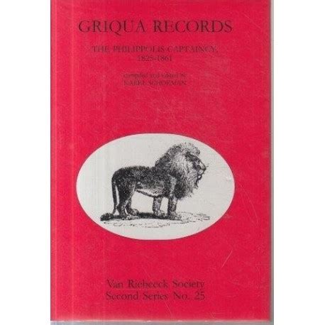 GRIQUA RECORDS isbn 0958411212 Ebook Doc