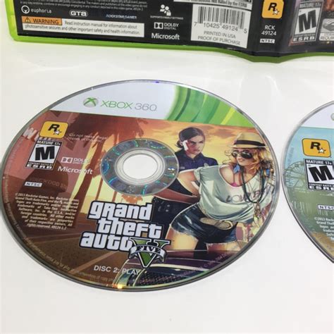 GTA 5 Disc Xbox 360