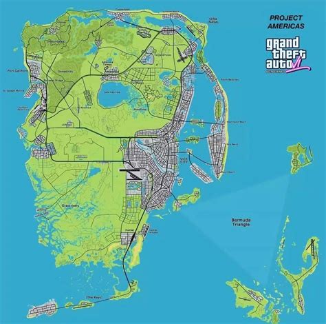 GTA 6 Map Leak Reveals Expansive and Diverse Landscape