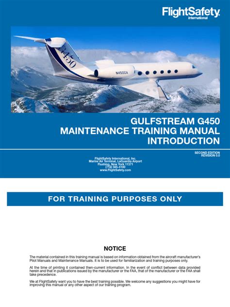 GULFSTREAM G450 FLIGHT MANUAL Ebook Reader