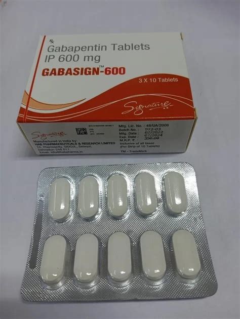 Gabapentin 600 mg Tablet: A Comprehensive Guide for Healthcare Practitioners