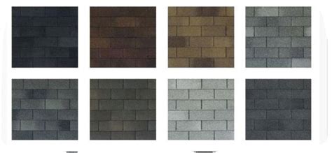 Gaf 3 Tab Shingle Color Chart