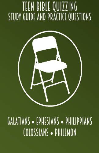 Galatians Ephesians Philippians Colossians Philemon Study Guide and Memory Verse Questions Kindle Editon