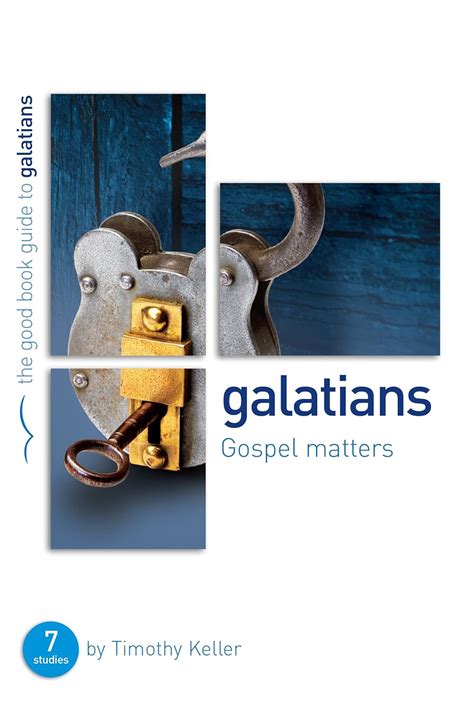Galatians Gospel matters 7 studies for individuals or groups Good Book Guides Epub