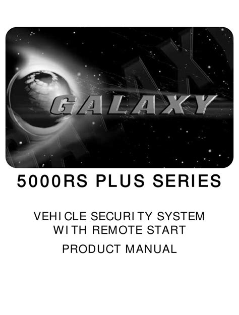 Galaxy 5000rs2000rs Series Dbp Scytek 56276 PDF Epub