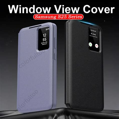 Galaxy Protectors Samsung Window View Leather Doc