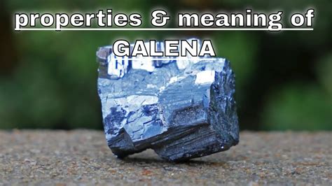 Galena's Mystical Significance