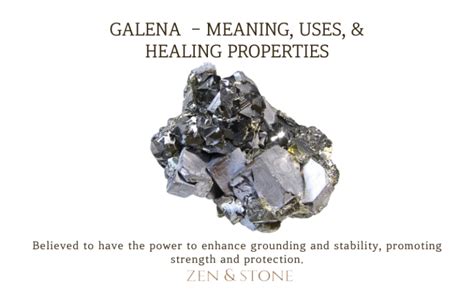 Galena Crystal: Meaning and Properties