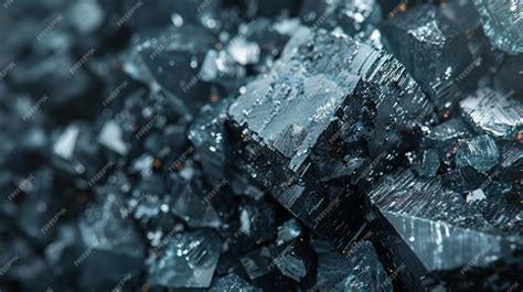 Galena Crystals: A Metallic Masterpiece from Nature's Laboratory