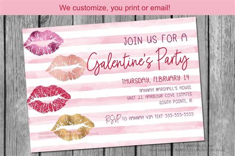 Galentine's Invitation Template