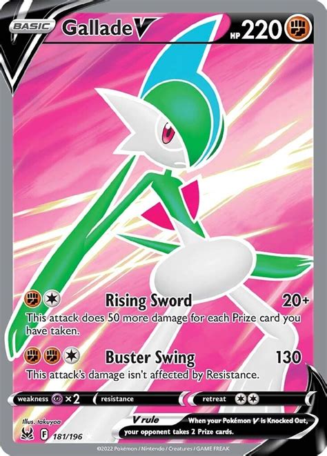 Gallade Pokémon Card: A Comprehensive Analysis