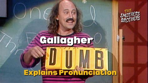 Gallagher, the Comedian Who Dominated English Language Comedy for 31 Years