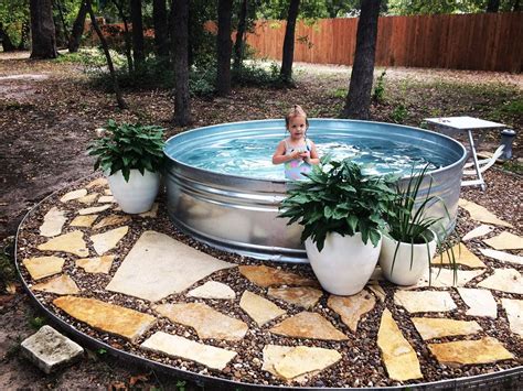 Galvanized Stock Tank Pools: A Creative Summer Oasis