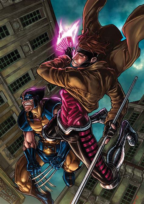 Gambit 5 Guest Starring Wolverine in House of Cards Marvel Comics PDF