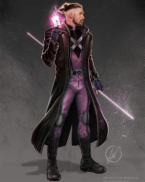 Gambit X-Men uniform