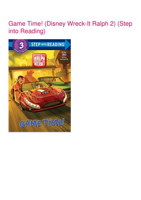 Game On Disney Wreck-It Ralph Step into Reading Epub