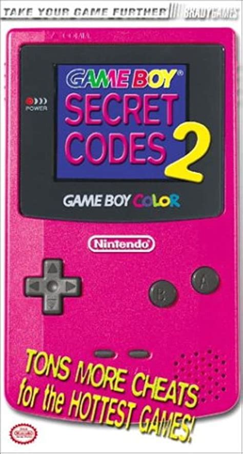 GameBoy Secret Codes Bradygames Take Your Game Further Reader