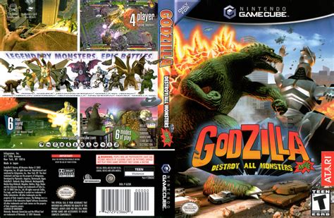 GameCube Godzilla: Destroy All Monsters, the Ultimate Monster Mash