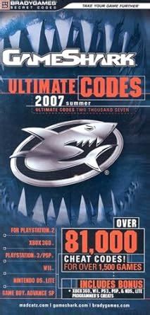 GameShark Ultimate Codes 2007 Volume 2 Bradygames Secret Codes v 2 Epub