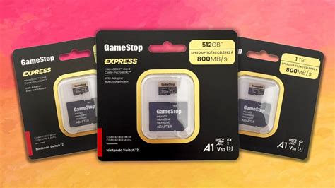 GameStop Micro SD Card: The Ultimate Solution for Storage Woes