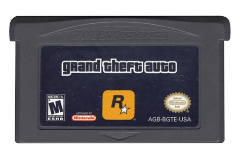 Gameboy Advance Grand Theft Auto: A Comprehensive Guide for Fans and Collectors