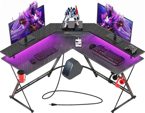 Gaming Desk with LED Lights: Elevate Your Gaming Setup to the Next Level