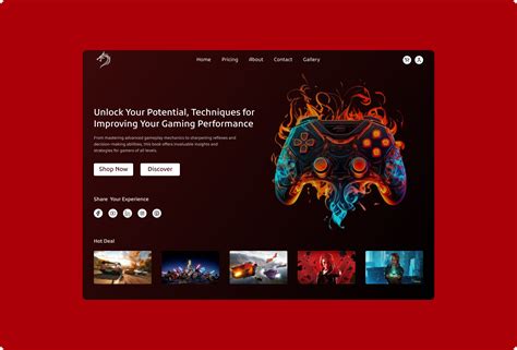 Gaming Site Templates Free