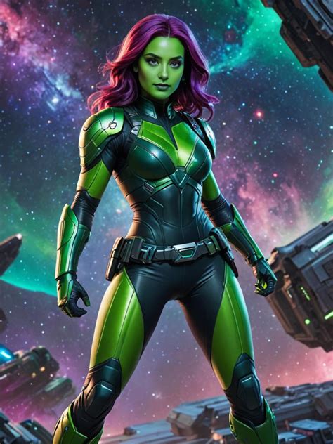 Gamora: A Cosmic Force of Seductive Allure