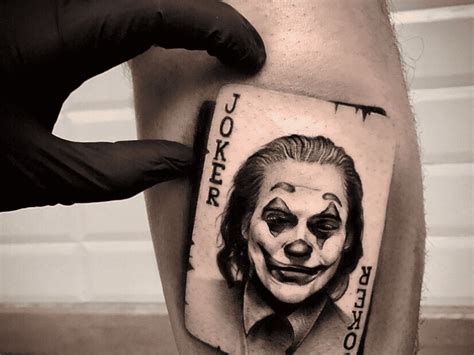 Gangsta Joker Card Tattoo: Unveiling the Enigma of Ink