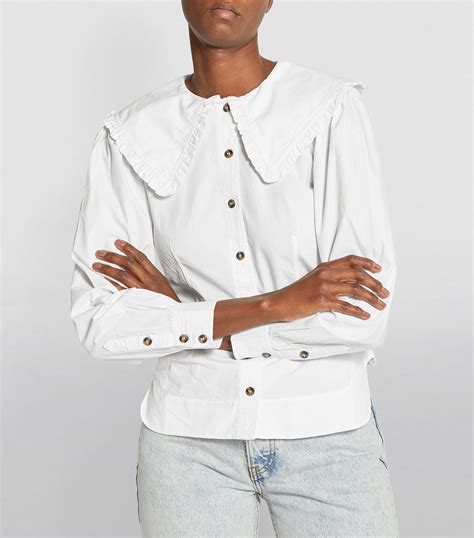 Ganni Collar Shirt: A Style Icon for Fashion-Forward Individuals