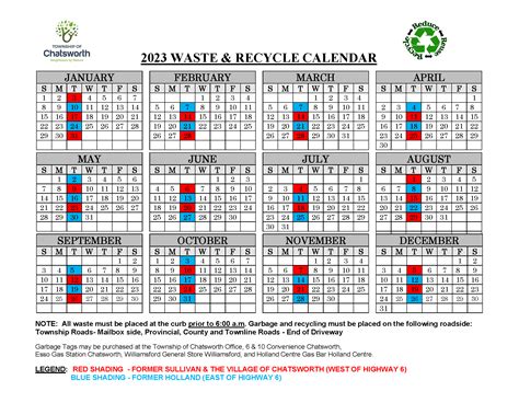 Garbage Collection Schedule