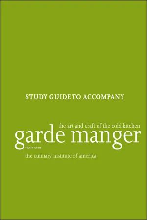 Garde manager study guide Ebook Epub