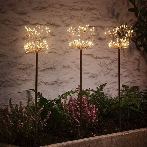 Garden Collection: 2023 Floral Shaped LED Solar Stake Lights