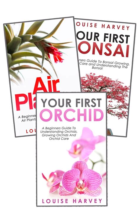 Gardening Container Gardening 3 in 1 Boxset Book 1 Your First Orchid Book 2 Air Plants Book 3 Your First Bonsai Gardening House Plants Container Gardening PDF