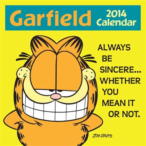Garfield 2014 Mini Wall Calendar Reader