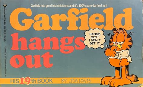 Garfield Hangs Out His 19th Book
