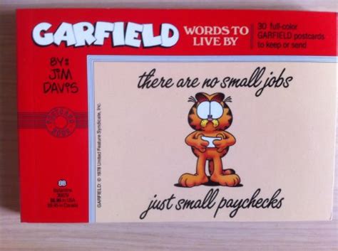 Garfield Postcard Book 2 Words to Live By 2 PDF