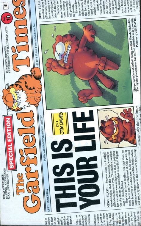 Garfield This is Your Life Garfield landscape books Reader