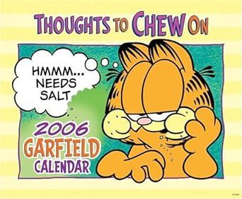 Garfield Thoughts to Chew On 2006 Wall Calendar Reader