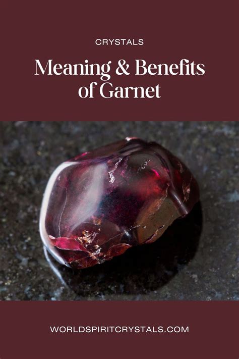 Garnet: The Gemstone of Empowerment and Vitality