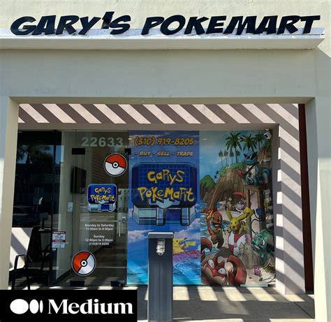 Gary's PokéMart: Your One-Stop Shop for All Things Pokémon