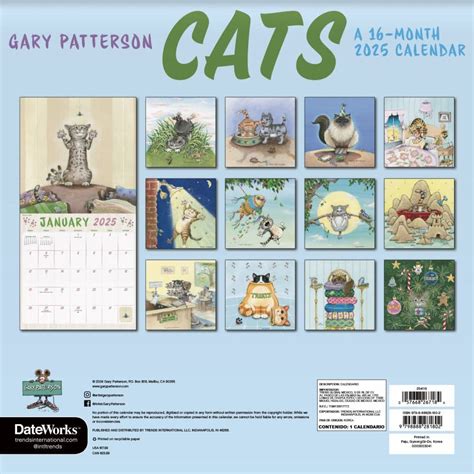 Gary Pattersonâ€™s Cats Wall Calendar PDF