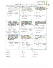 Gas Laws Magic Square Answer Key Doc