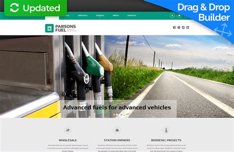 Gas Station Website Template