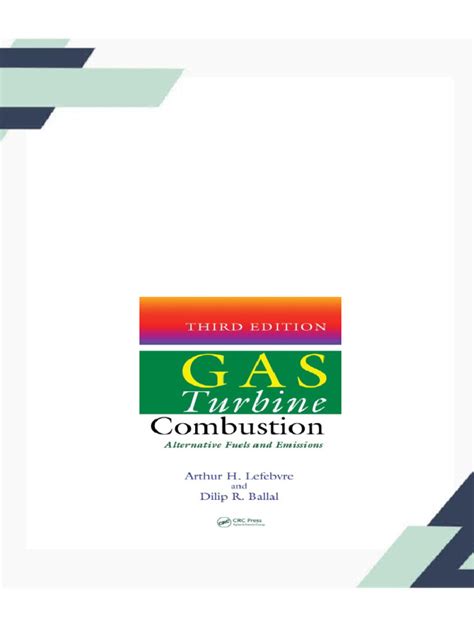 Gas.Turbine.Combustion.Alternative.Fuels.and.Emissions.Third.Edition Ebook Doc