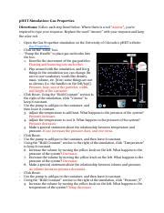 Gases Properties And Laws Phet Answers Doc