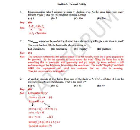 Gate Exam Question Papers With Answers 2011 Reader